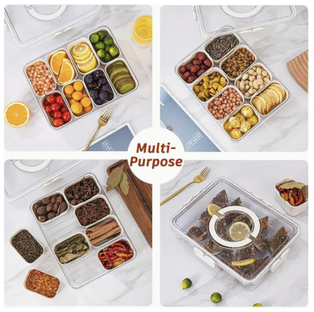 8-Compartment Multi-Functional Container - One Deal A Day - Tech Bar ...